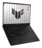Picture of ASUS TUF Gaming A14 FA401UU-MS73 AMD Ryzen™ 7 8845HS Laptop 35.6 cm (14") WQXGA 16 GB LPDDR5x-SDRAM 512 GB SSD NVIDIA GeForce RTX 4050 Wi-Fi 6E (802.11ax) Windows 11 Home Black, Grey