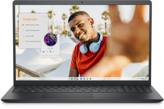Picture of DELL Inspiron 3535 AMD Ryzen™ 7 7730U Laptop 39.6 cm (15.6") Touchscreen Full HD 16 GB DDR4-SDRAM 512 GB SSD Wi-Fi 5 (802.11ac) Windows 11 Home Black